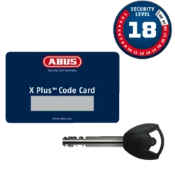 ABUS Skivbromslås Granit Detecto XPlus 8077 2.0 yellow