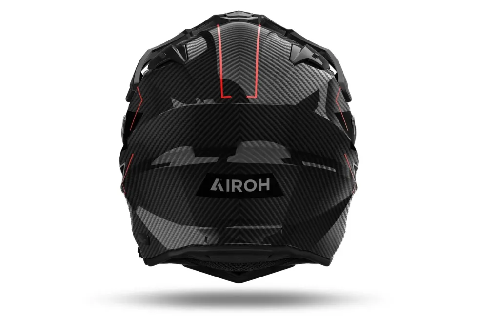 Airoh Hjälm Commander 2 Carbon Stylish glansig