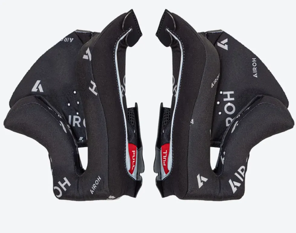 Airoh Twist 3 Cheek pads Black/white
