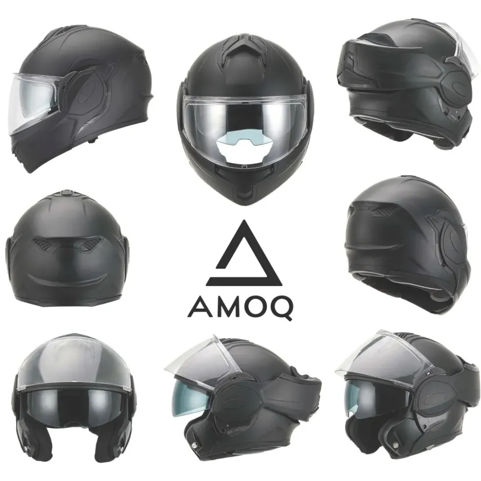 AMOQ Helmet MI200 mattsvart