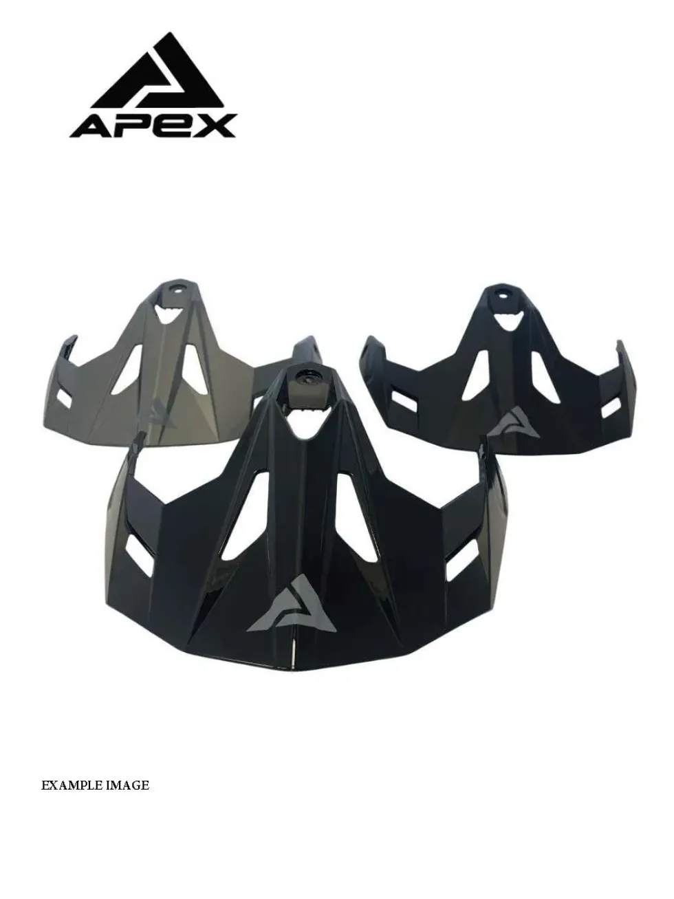 APEX AT300 Peak and Screws mattblack