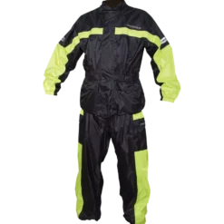 4Bikers Regnställ 2-piece Neon/svart Dam