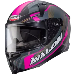 Caberg Avalon X Optic Matt Svart/Grå/Rosa