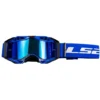 Goggle Ls2 Aura Pro Iridium Lins Blå