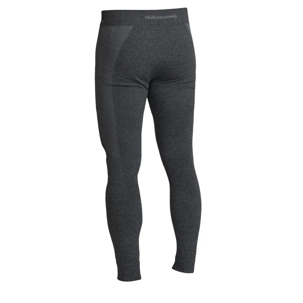 Halvarssons Byxa Core-knit longs Seamless Svart