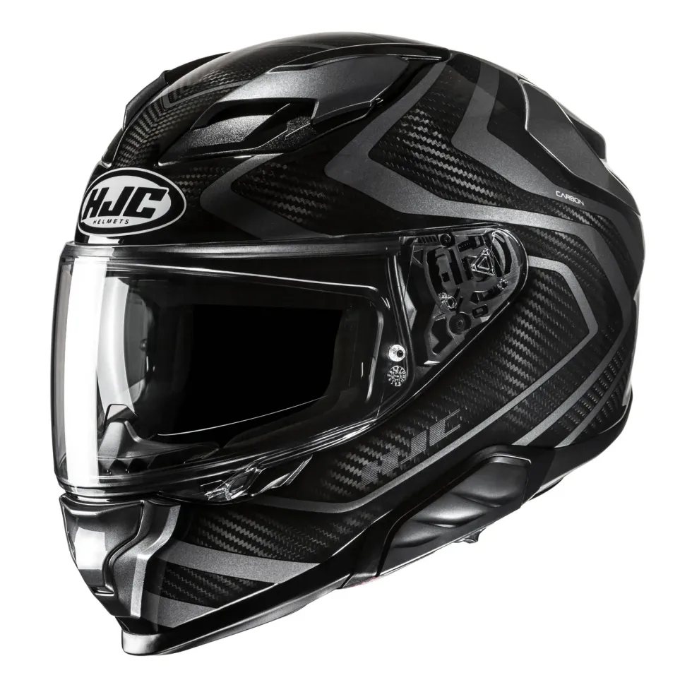 HJC Hjälm F71 Carbon Nevio Svart/Grå MC5