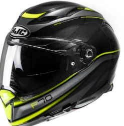 HJC Hjälm F70 Diwen Svart/Fluo Gul MC3H XS