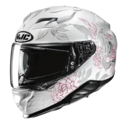 HJC Hjälm F71 Eliz Vit/Rosa MC8