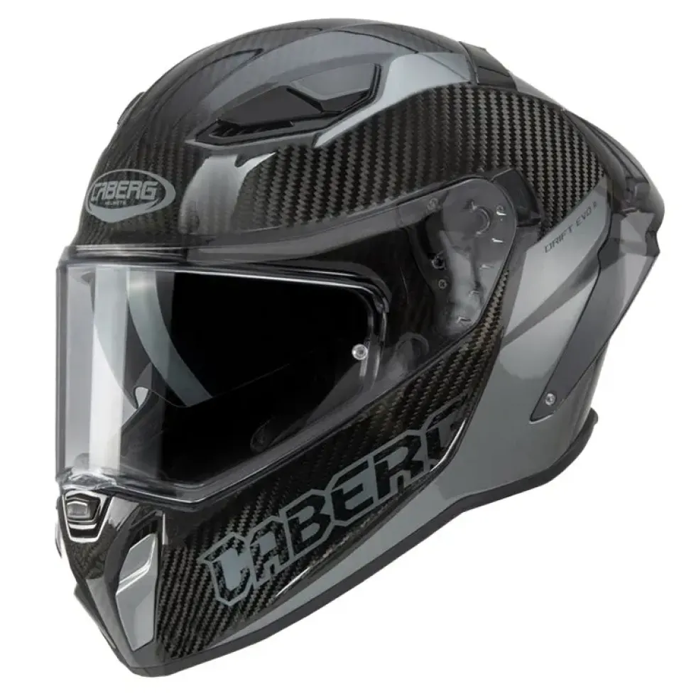Hjälm Caberg Drift Evo Ii Carbon Nova Grå