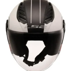 Hjälm Ls2 Of616 Airflow Ii Cover Matt Vit/Röd