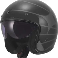 Hjälm Ls2 Of601 Bob Ii Cosmic Svart/Grå