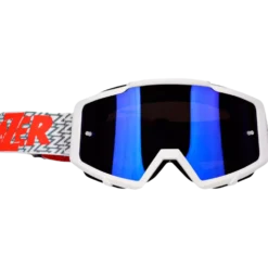 Lazer Track Glasögon Vit/Spegel