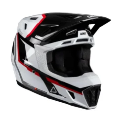 Leatt Hjälm+Goggles Moto 7.5 Vit/Röd V26