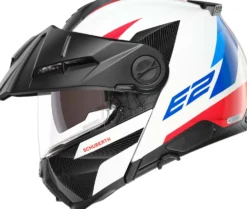 Schuberth Hjälm E2 Defender Vit/Blå