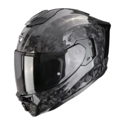 SCORPION Helmet EXO-1500 ONYX CARBON AIR SOLID Black