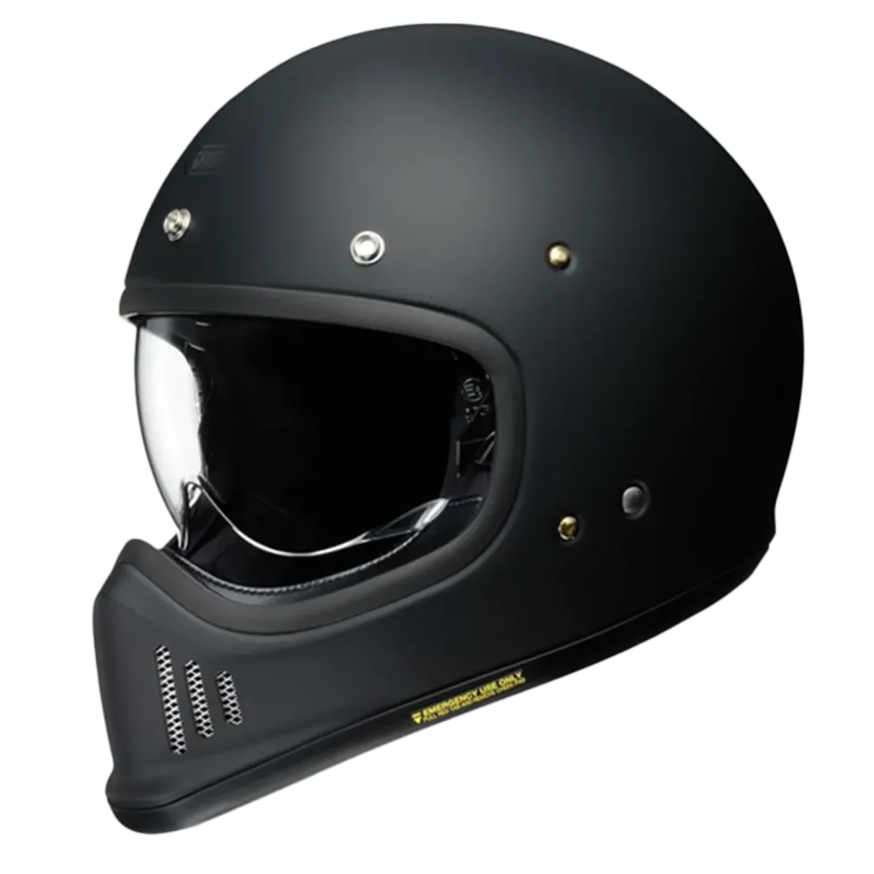 Shoei Ex-Zero Mattsvart