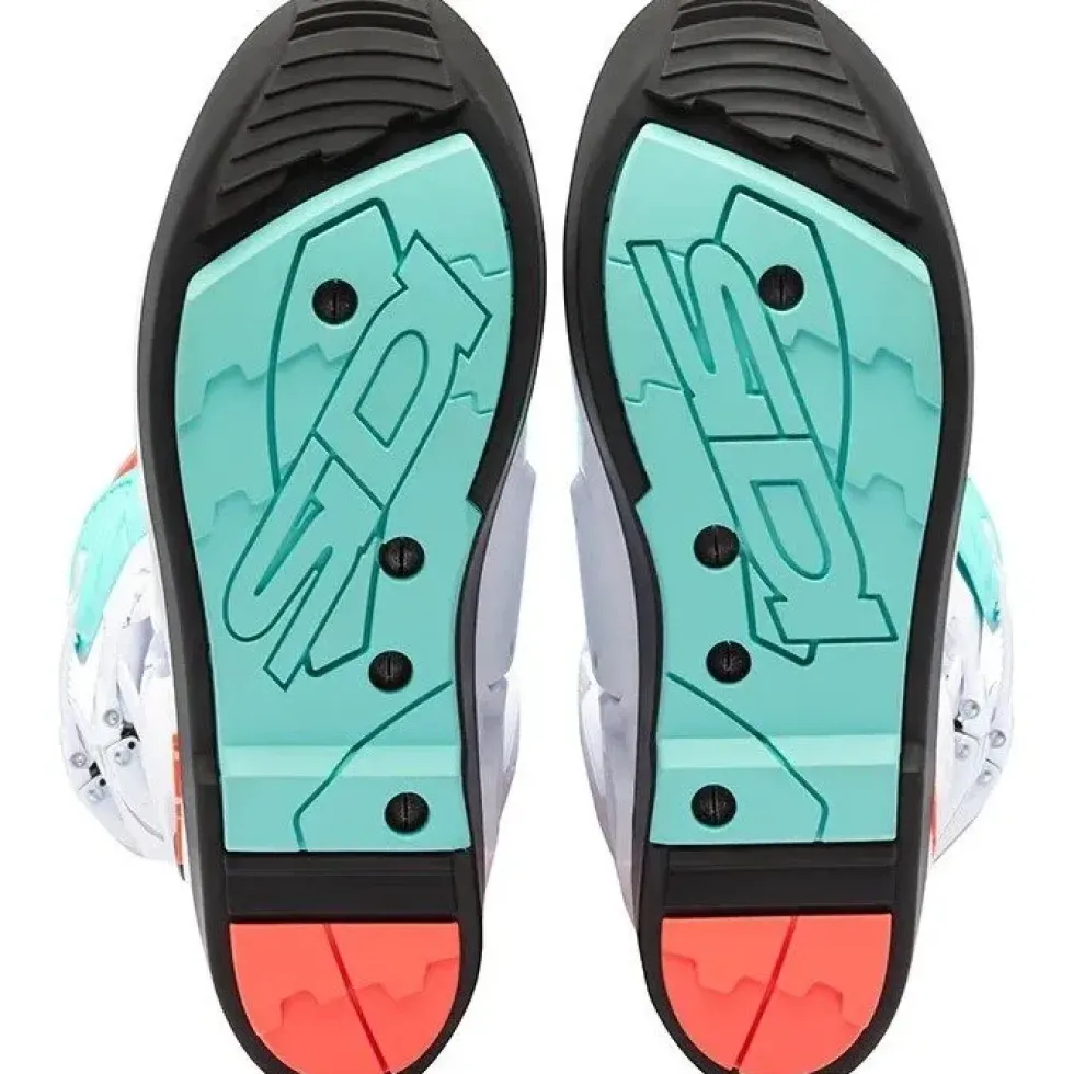 Stövel Sidi Crossfire 3 Srs Vit/Mint/Korall